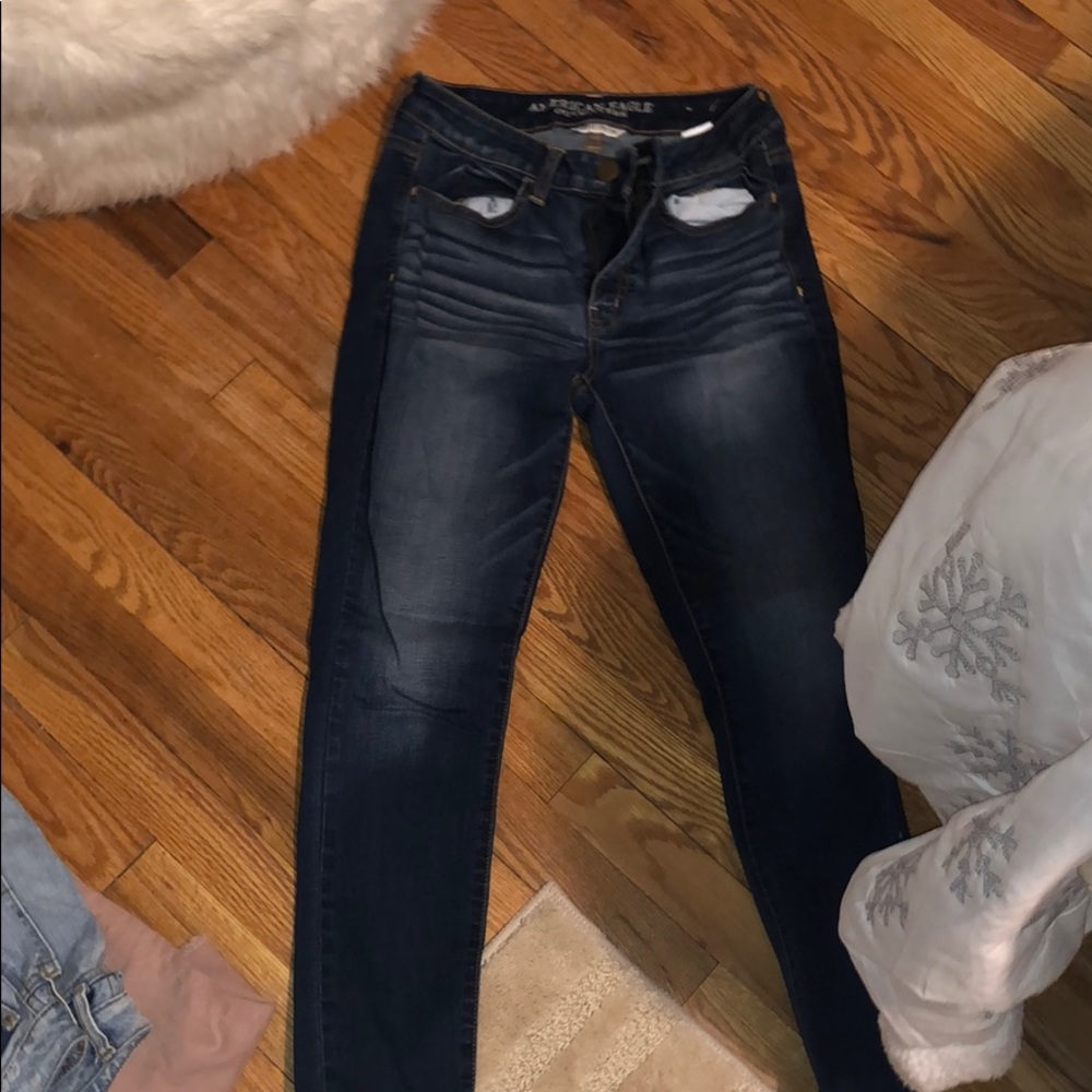american eagle high rise jegging jeans